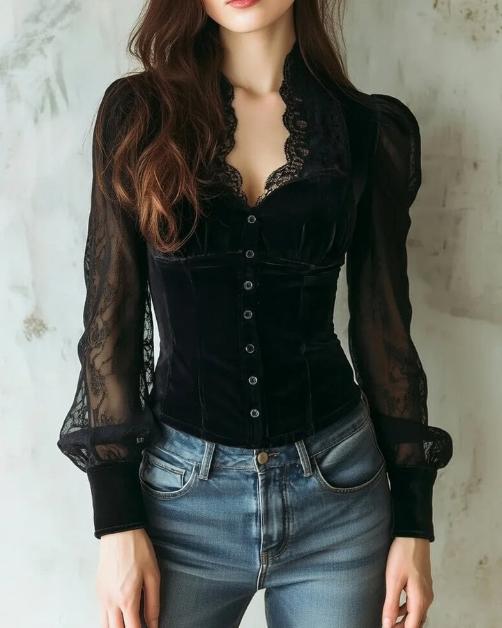Emily & Isabella Brooks | Midnight Blouse