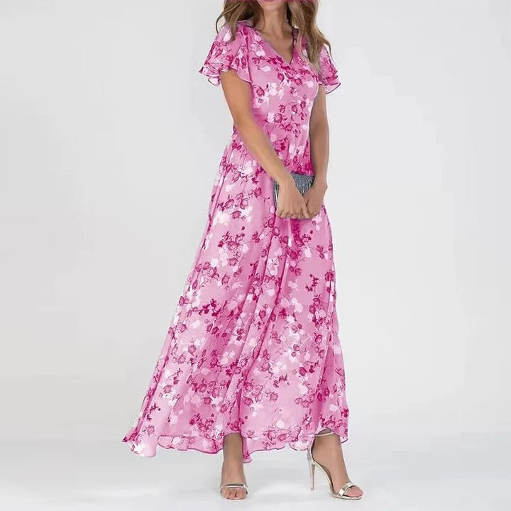 Emily & Isabella Brooks | Maxi Dress in Luxurious Fabric with Flattering Fit