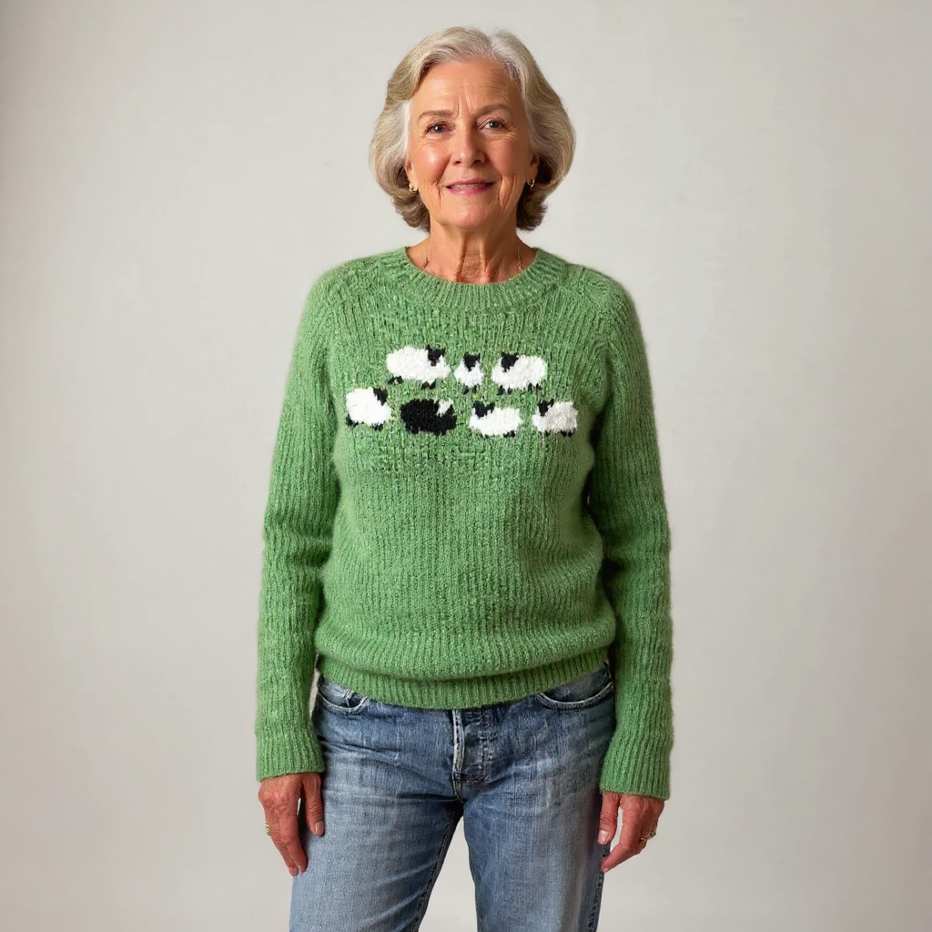 Emily & Isabella Brooks | Icelandic Knit Sweater