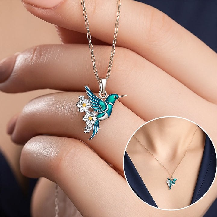 Emily & Isabella Brooks | Hummingbird Necklace and Earrings Set