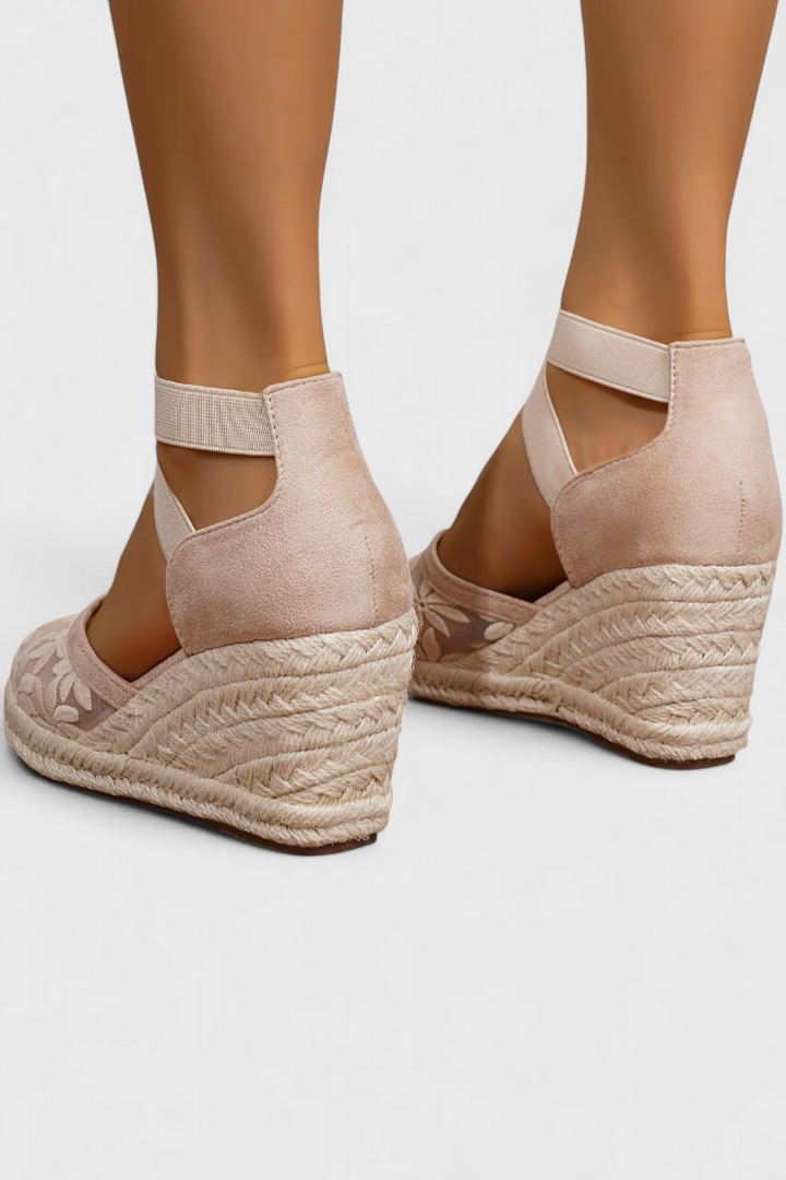 Emily & Isabella Brooks | Orthopedic Sandals with Platform Heel
