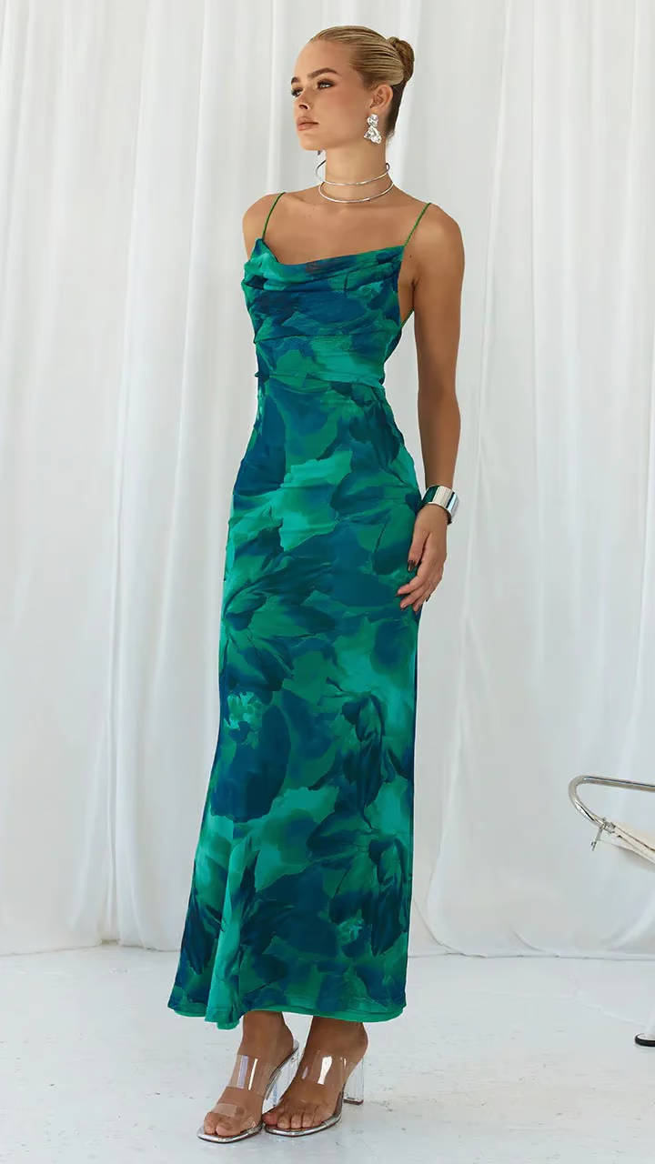 Emily & Isabella Brooks | Sleeveless Bodycon Maxi Dress