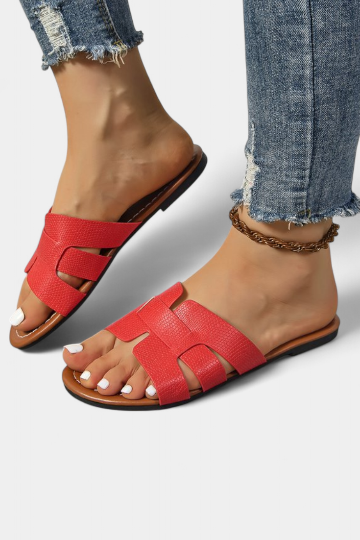 Emily & Isabella Brooks | Classic geometric cut sandals