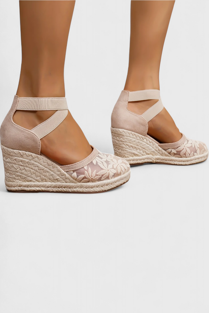 Emily & Isabella Brooks | Orthopedic Sandals with Platform Heel