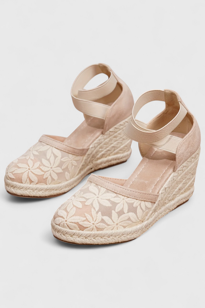 Emily & Isabella Brooks | Orthopedic Sandals with Platform Heel