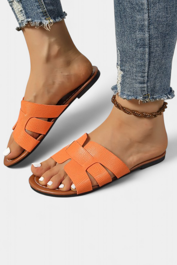 Emily & Isabella Brooks | Classic geometric cut sandals