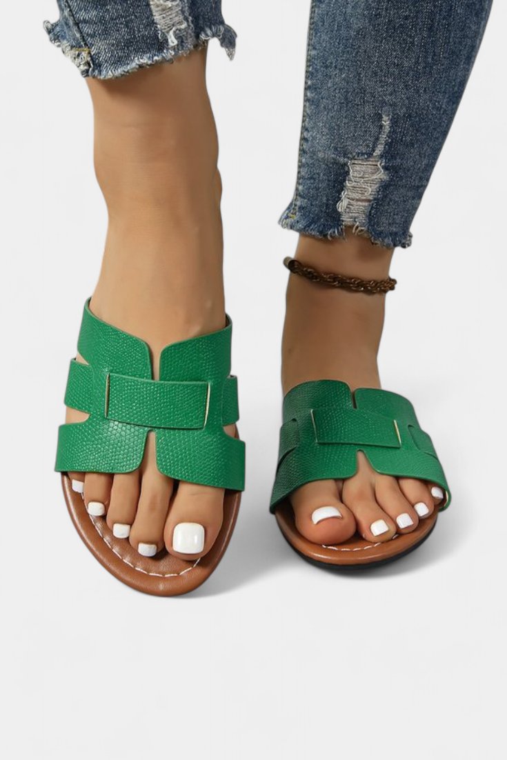 Emily & Isabella Brooks | Classic geometric cut sandals