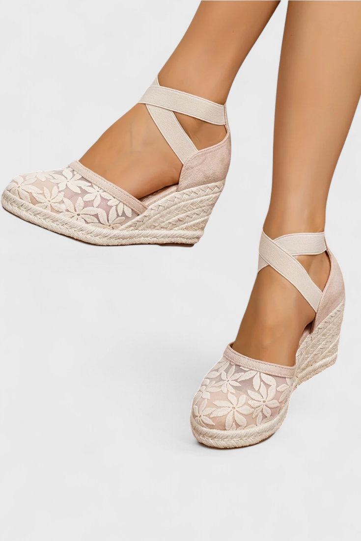 Emily & Isabella Brooks | Orthopedic Sandals with Platform Heel