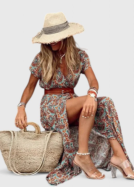 Emily & Isabella Brooks | Boho Maxi Dress