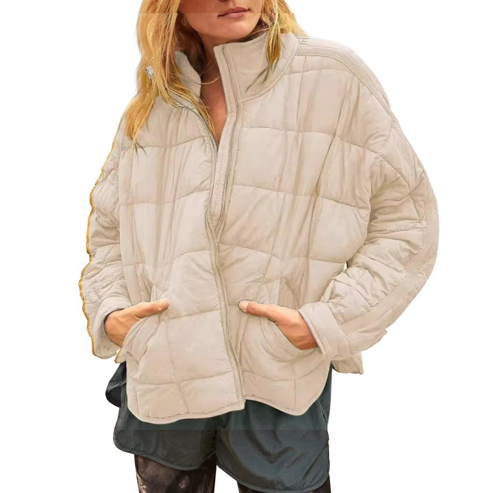 Emily & Isabella Brooks | Lightweight Compact Zip Puffer Jacket