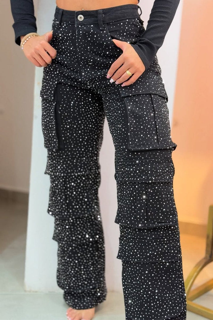 Emily & Isabella Brooks | High-Waisted Wide-Leg Jeans for Women