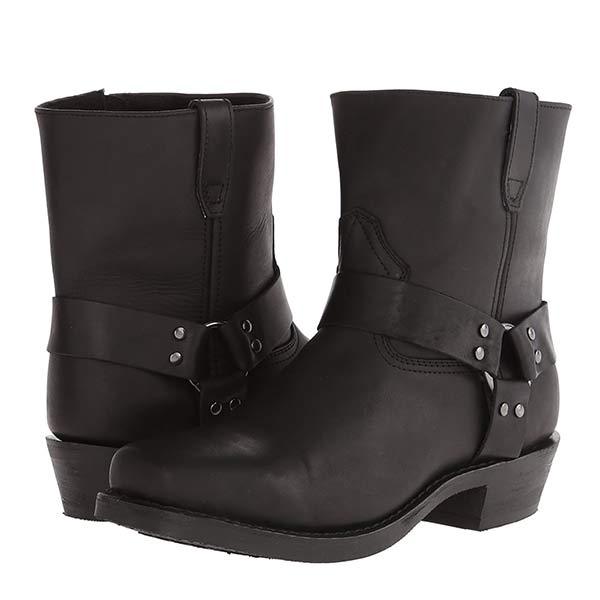 Emily & Isabella Brooks | Western cowboy boots in black leather