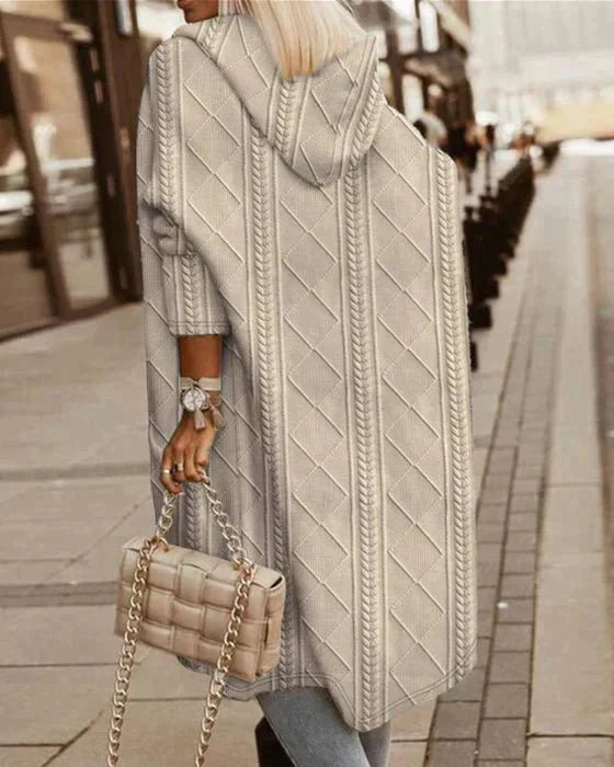 Emily & Isabella Brooks | Extended Length Hooded Cardigan