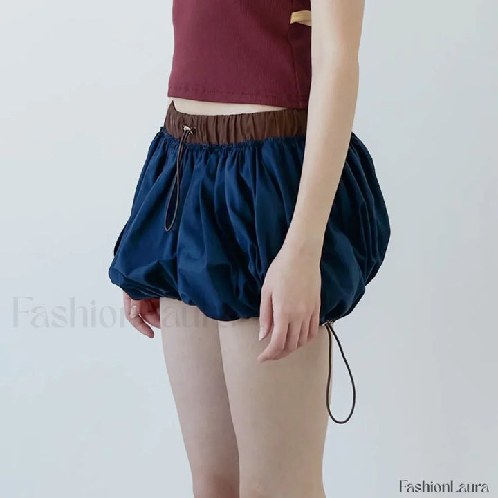 Emily & Isabella Brooks | Puffball Elastic Waist Skirt