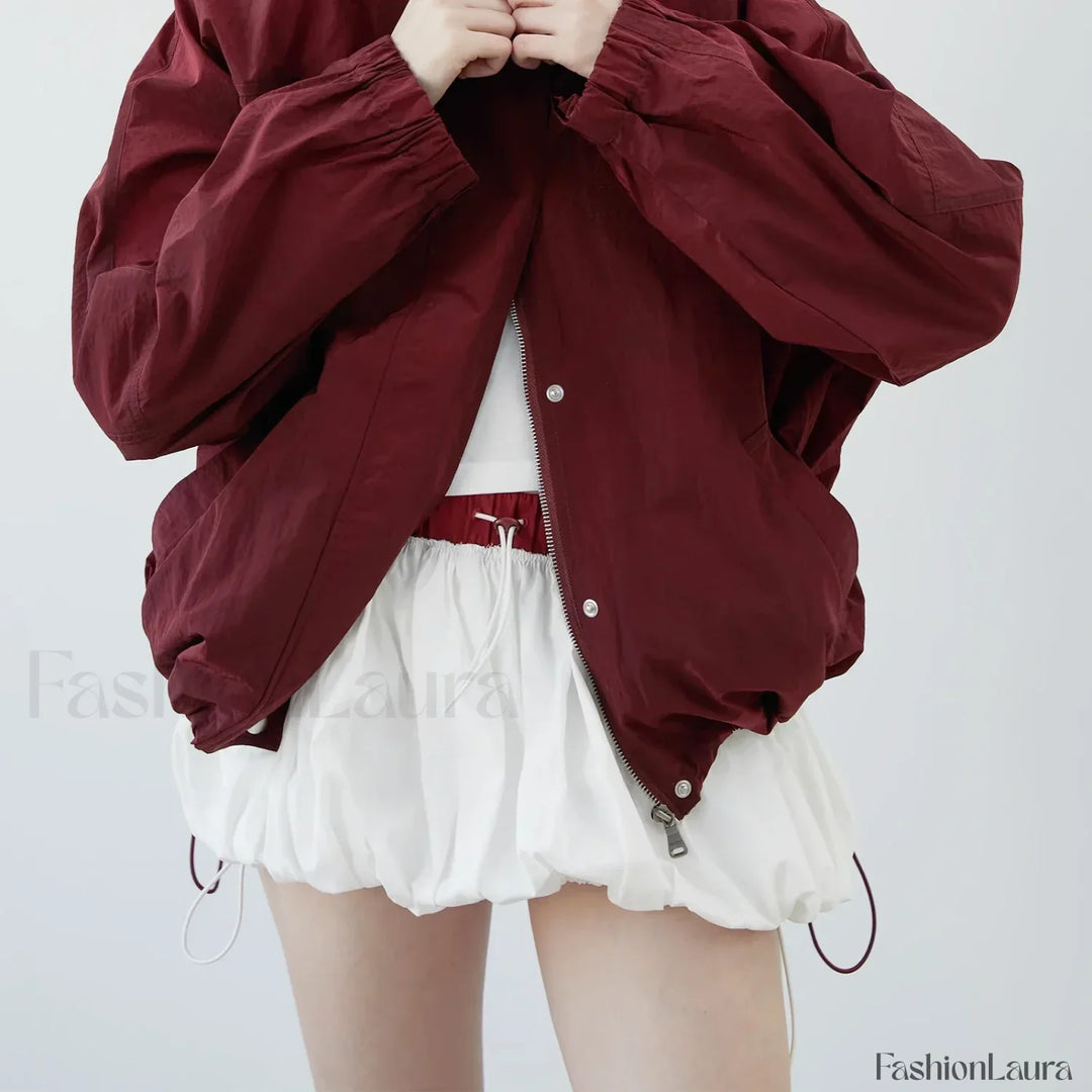 Emily & Isabella Brooks | Puffball Elastic Waist Skirt