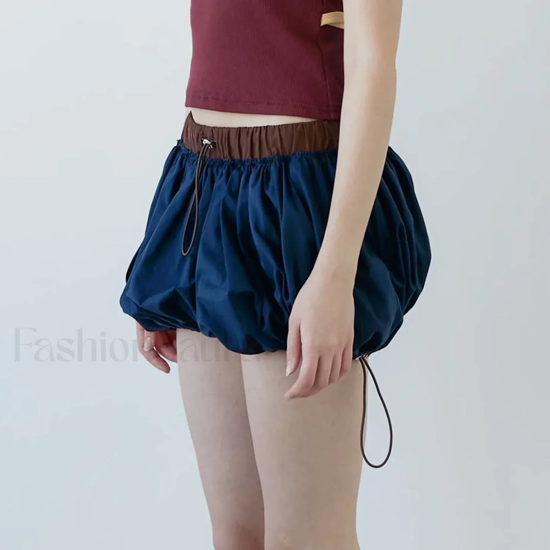 Emily & Isabella Brooks | Puffball Elastic Waist Skirt