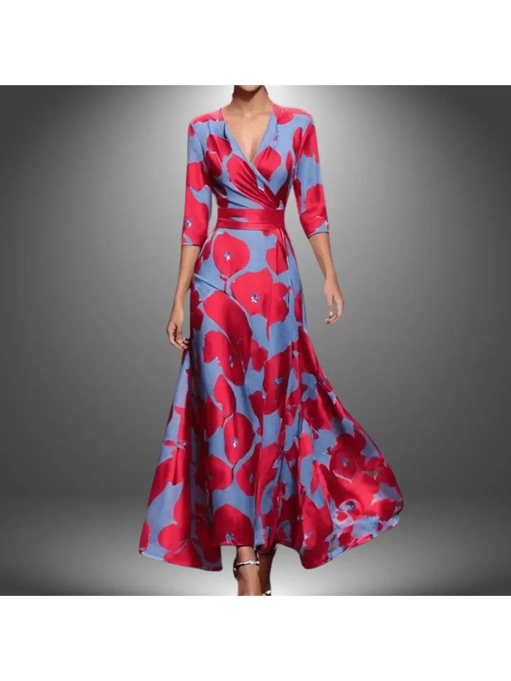 Emily & Isabella Brooks | Printed Wrap Dress