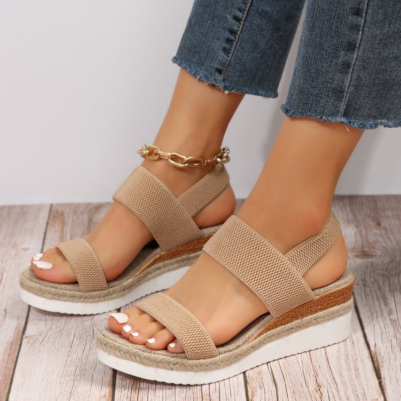Emily & Isabella Brooks | Comfort Platform Sandals