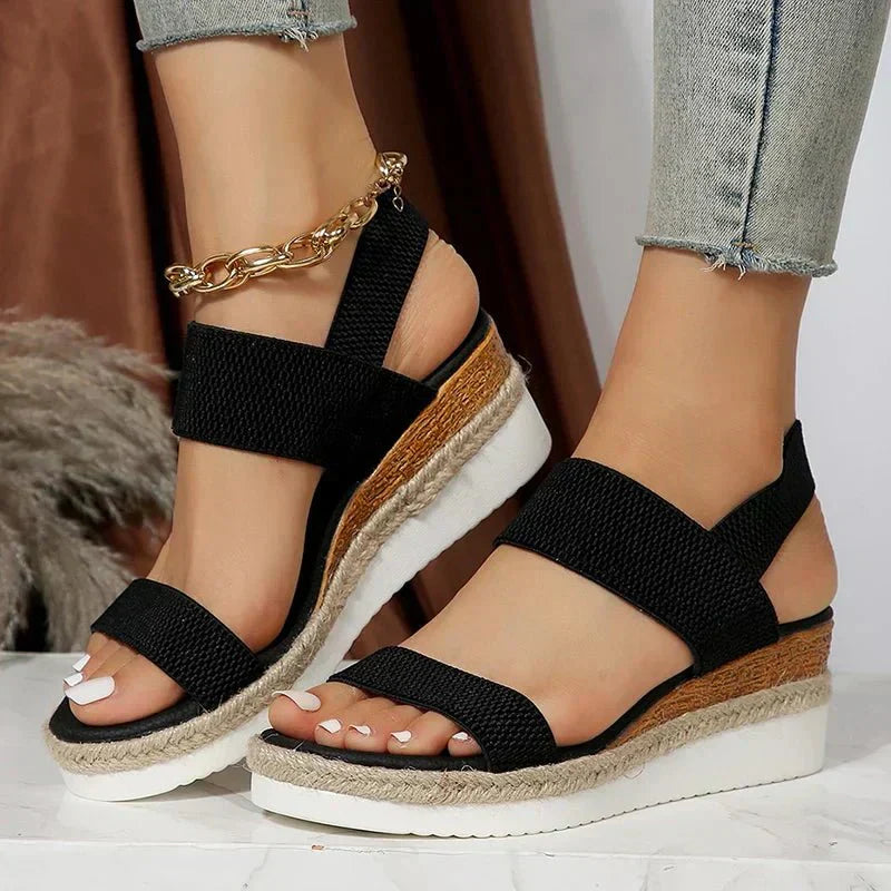 Emily & Isabella Brooks | Comfort Platform Sandals