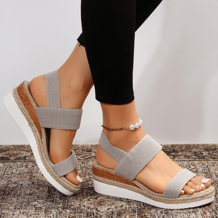 Emily & Isabella Brooks | Comfort Platform Sandals