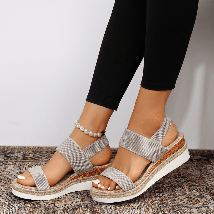 Emily & Isabella Brooks | Comfort Platform Sandals