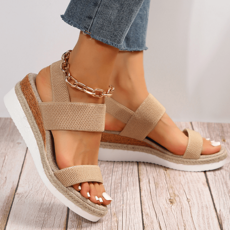 Emily & Isabella Brooks | Comfort Platform Sandals