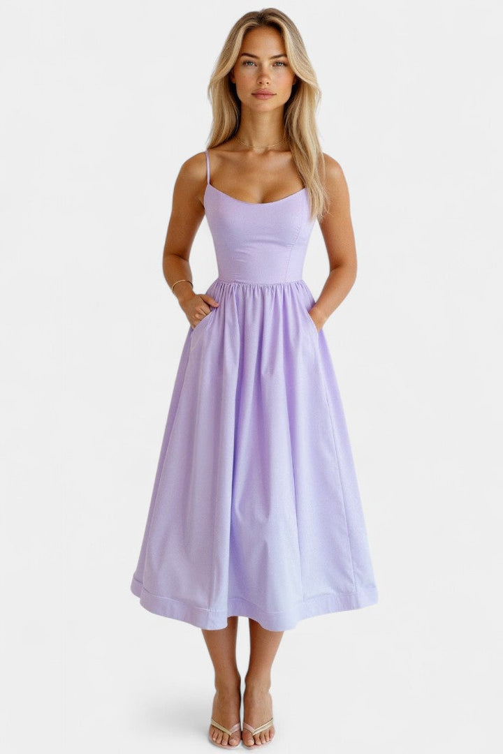 Emily & Isabella Brooks | Sleeveless Midi Dress