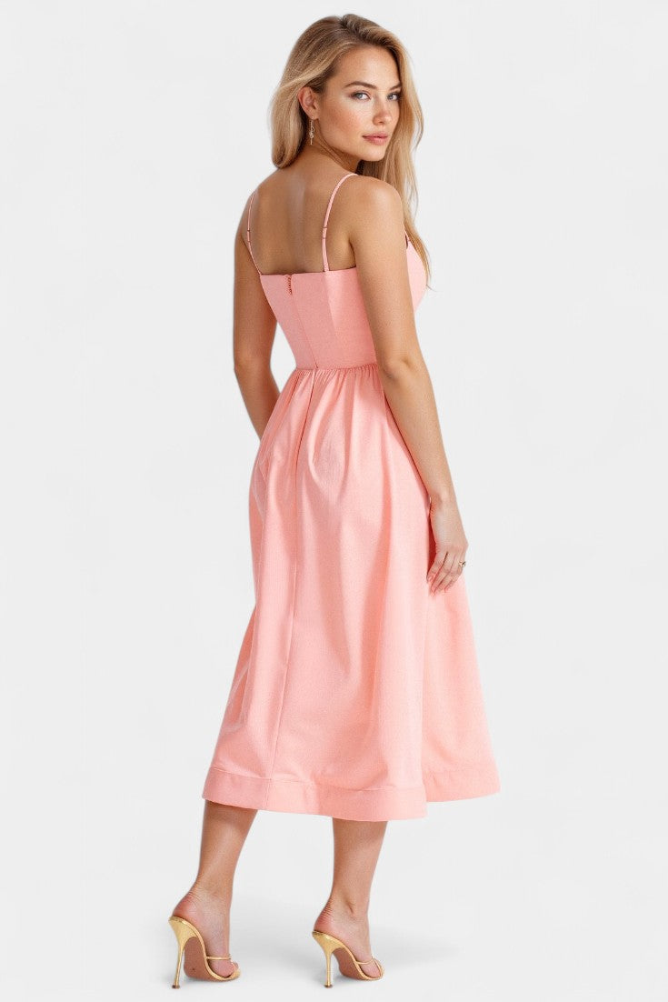 Emily & Isabella Brooks | Sleeveless Midi Dress