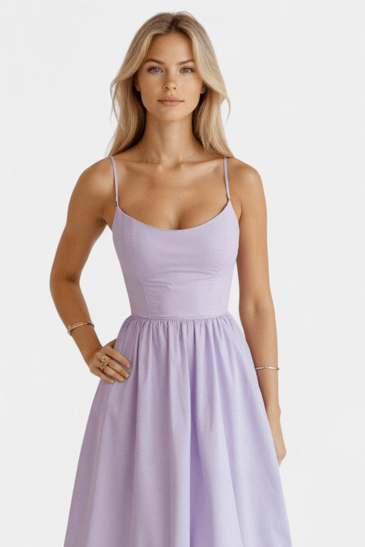 Emily & Isabella Brooks | Sleeveless Midi Dress