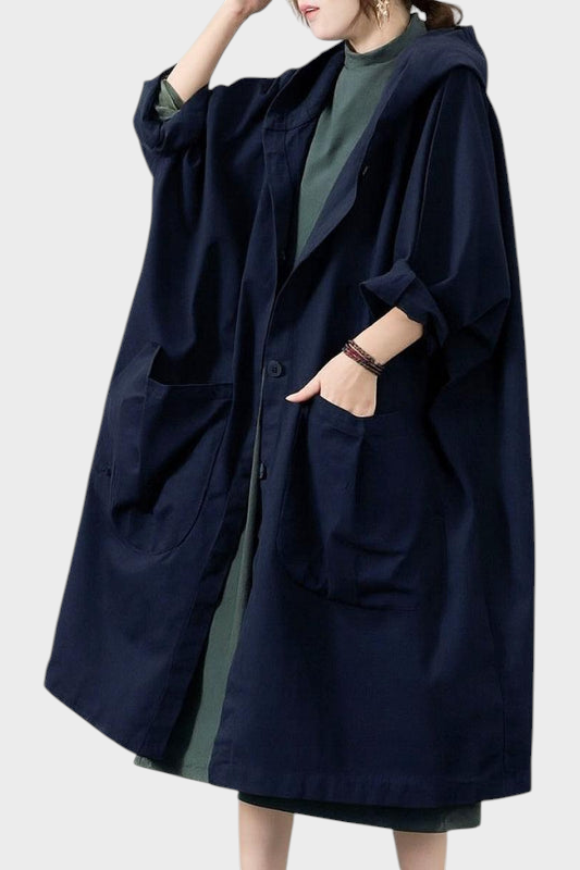 Emily & Isabella Brooks | Oversized Water Resistant Tall Blouse