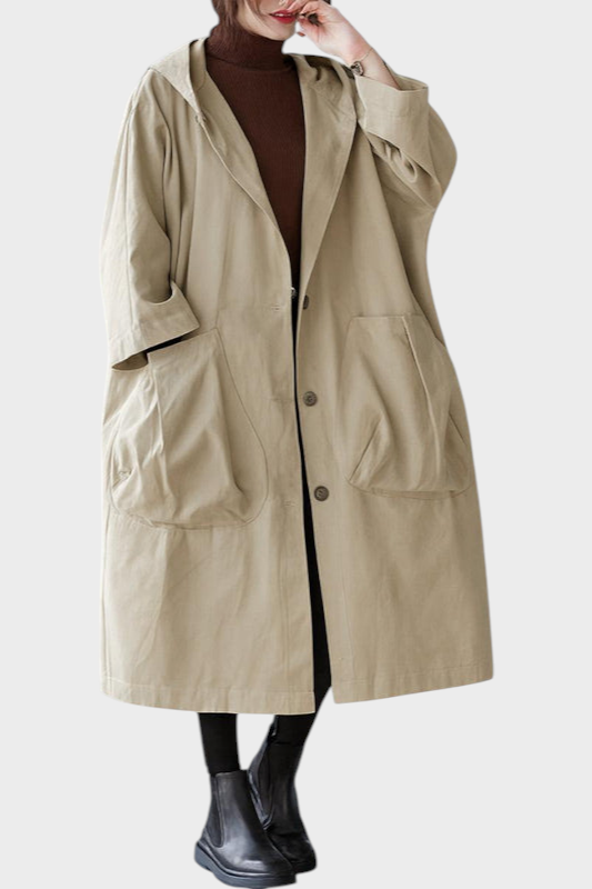 Emily & Isabella Brooks | Oversized Water Resistant Tall Blouse