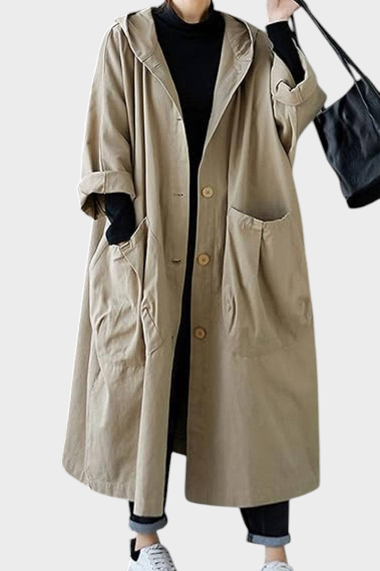 Emily & Isabella Brooks | Oversized Water Resistant Tall Blouse