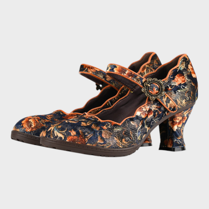 Emily & Isabella Brooks | Retro Handmade Embroidered Heels