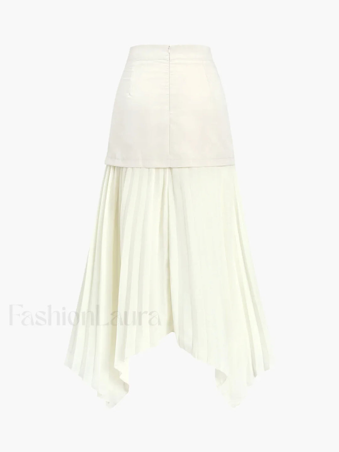 Emily & Isabella Brooks | Asymmetrical Pleated Midi Skirt