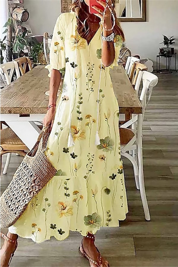 Emily & Isabella Brooks | Floral Maxi Dress