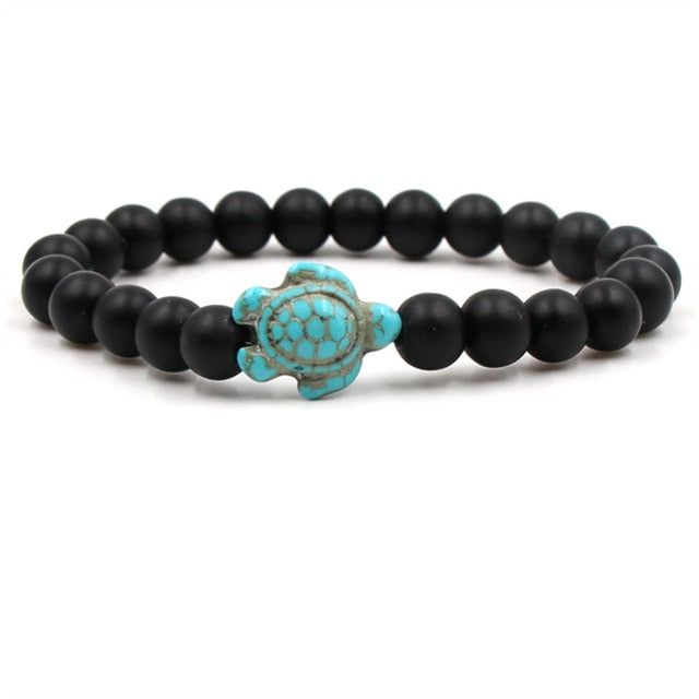 Emily & Isabella Brooks | Natural Stone Beads Turtle Bracelets