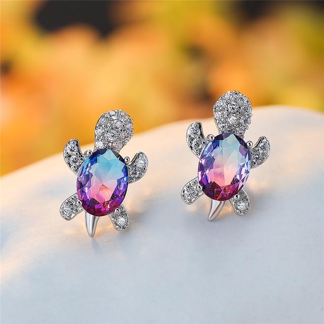 Emily & Isabella Brooks | Earrings in Zirconium and Silver