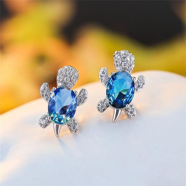 Emily & Isabella Brooks | Earrings in Zirconium and Silver