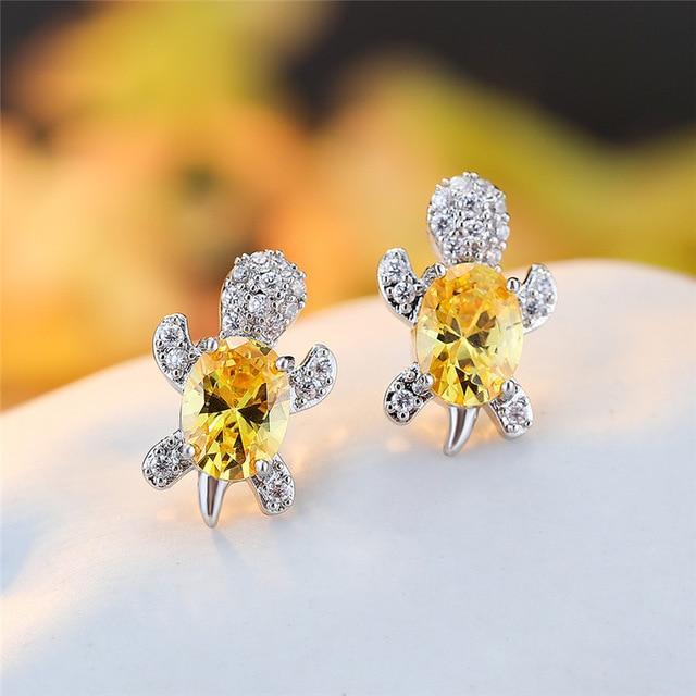 Emily & Isabella Brooks | Earrings in Zirconium and Silver