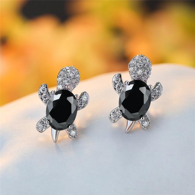 Emily & Isabella Brooks | Earrings in Zirconium and Silver