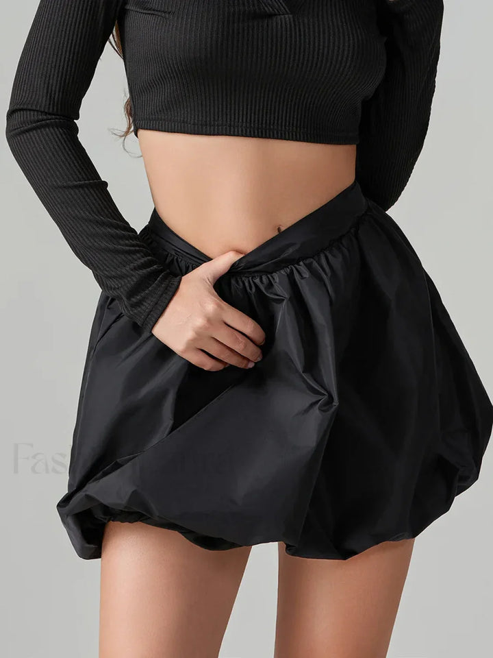 Emily & Isabella Brooks | Pleated High Waist Skirt