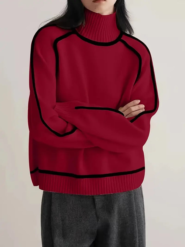 Emily & Isabella Brooks | Elegant Turtleneck Sweater