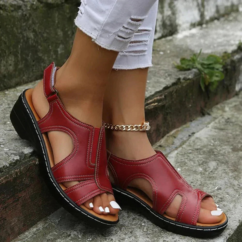 Emily & Isabella Brooks | Comfort Leather Sandals
