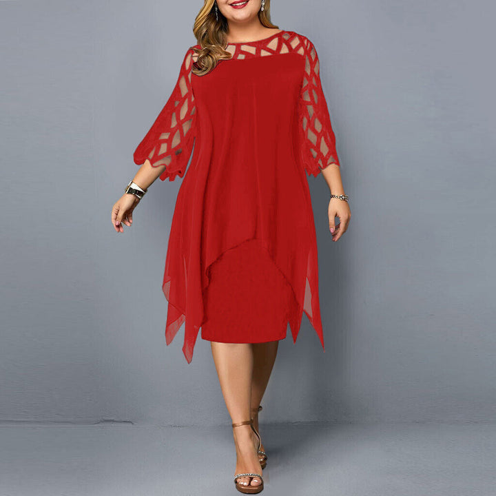 Emily & Isabella Brooks | Plus Size Midi Dress