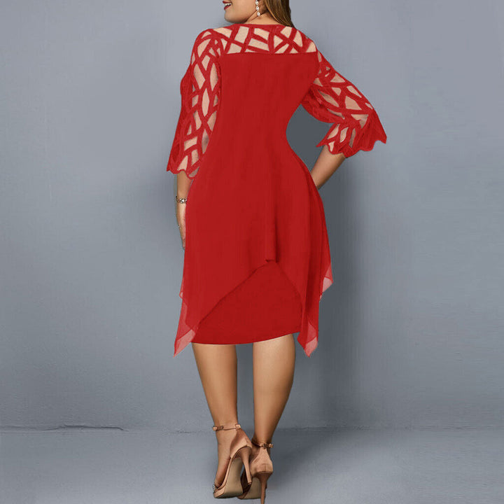 Emily & Isabella Brooks | Plus Size Midi Dress