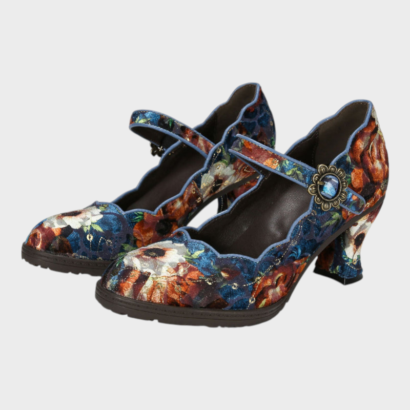 Emily & Isabella Brooks | Retro Handmade Embroidered Heels
