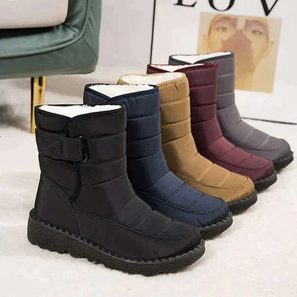 Emily & Isabella Brooks | Women's Winter Boots, Velcro Strap
