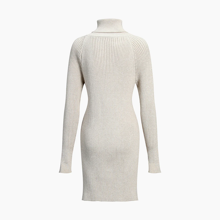 Emily & Isabella Brooks | Ribbed Knit Bodycon Sweater Dress