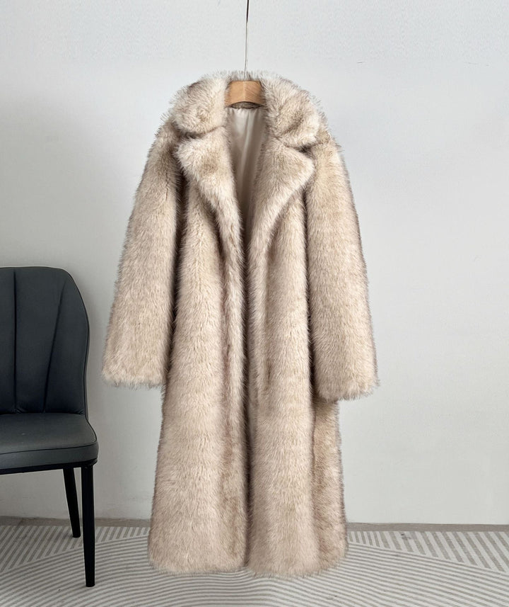 Emily & Isabella Brooks | Long Faux Fur Jacket