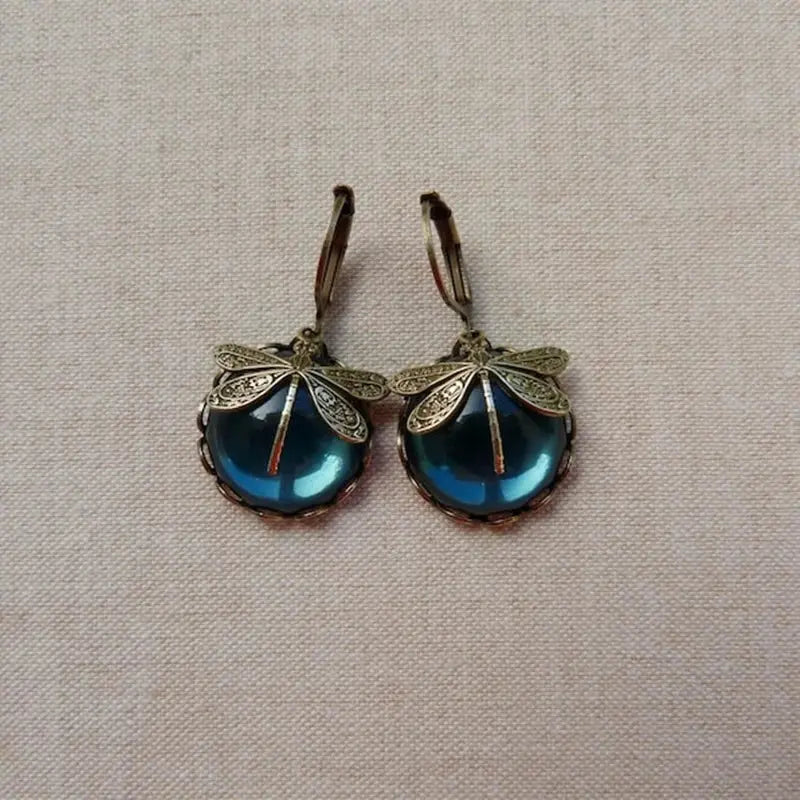 Emily & Isabella Brooks | Spherical Earrings in Antique Gold